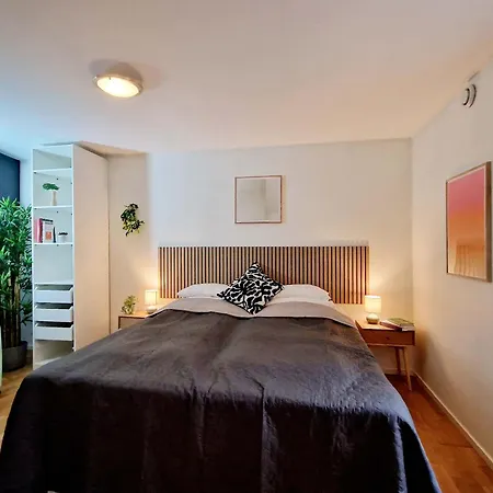 Prime Location Amazing King Bed Colorful Oasis * Μπέργκεν